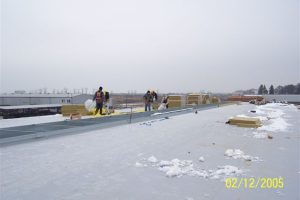 Gliwice - Dach biurowca i hali produkcyjnej (1)